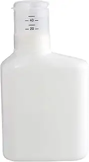 LEC W00109 Press and Weigh Refill Detergent Bottle, 33.8 fl oz (1000 ml) (For Liquid Detergent), Solid, White, with Design Seal