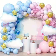 131Pcs Balloon Garland Arch Kit Shower Decoration Birthday Party Anniversary Graduation Holiday Indoor And Outdoor Decoration