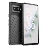 For Google Pixel 7 Case, Protective TPU Flexible Back Cover, Black