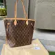 [二手] 二手Louis Vuitton 老花M40156中款Neverfull MM側背購物包