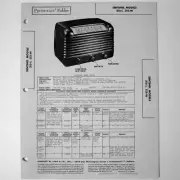 Sentinel Models 315-I 315-W - SAMS Photofact ™ 1948 - New NOS