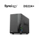 【Synology 群暉科技】搭HAT3300 4TB x2 ★ DS224+ 2Bay NAS 網路儲存伺服器