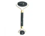 Black Jade Stone Face Massage Roller