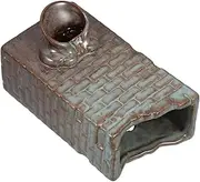 COOPHYA Fountain Flowing Water Clay Pot Fish Tank Plant Decoration Indoor Water Fountains Wishing Well for Outside Indoor Pond Outdoor Fountain Indoor Fountain Pond Fountains Frog Fountain