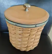 Longaberger RARE Incentive Award XL Crock Basket set MINT FREE SHIPPING