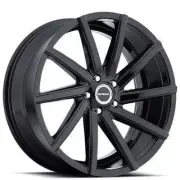 (4) 20" Strada Wheels Sega Gloss Black Rims(B44) (for: Lexus)