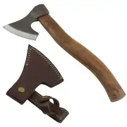 Timber Wolf Viking Throwing Axe Hatchet Camping Survival Curved Wood Handle