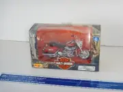 HARLEY DAVIDSON 1999 FLHR ROAD KING, MAISTO 1/18 DIECAST SERIES 6, NOS