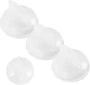 Holibanna 4Pcs Microwave Oven Knobs Replacement Timer Control Knobs for Efficient Heat Compatible with Various Models Compact Lightweight Design Practical