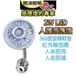 明沛 23 LED人體感應燈 MP4329-1 白光 螺旋型 可彎式感應 台灣製 高亮度 節能省電 LED感應燈