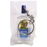 Captain Morgan Parrot Bay Puerto Rican Rum Bottle Shaped Keyring Keychain