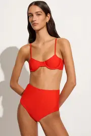 Amira Bikini Top Salsa - Final Sale