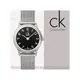 CASIO手錶專賣店 國隆 CK手錶 Calvin Klein 女錶 K3M53151 經典數字米蘭編織帶女錶_小尺寸_黑色_一年保固_開發票