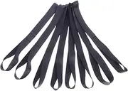 HOMSFOU 8pcs Flexible Loop Tie Down Straps Straps for Luggage Equipment for Motorcycles Atvs and Heavy Duty Scratch Prevention
