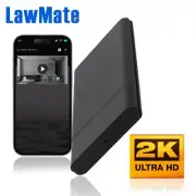 Wireless Spy Camera Powerbank WIFI LawMate ULTRA HD 2K Video Recorder