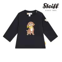 在飛比找momo購物網優惠-【STEIFF】熊頭童裝 內刷毛長袖T(長袖上衣)
