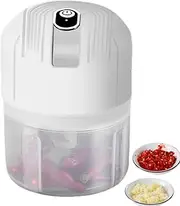 Small Food Processor, 250ml Vegetable Chopper, Multifunctional, Portable And Cordless Food Processor, Rechargeable Electric Food Chopper, 304 Stainless Steel, For Minced Meat
