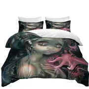 Beautiful Fantasy Painting Dumbo Octopus Mermaid Quilt Cover