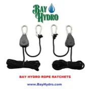 Bay Hydro Rope Ratchets 4 PAIRS (8PC) Light Hangers Top Quality $$ SAVE $$