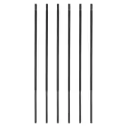 6pcs Chainsaw File 3/16"(4.8mm) High Carbon Steel Round Hand Rasp for Sharpening
