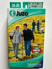 Juzo Compression Stockings Below-Knee Short Open Toe. Size IV Beige 20-30 mmHG