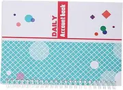 GRADENEVE Portable Accounting Ledger Book with Coil Binding Personal Finance Journal for Efficient Financial Management Compact Expense Log for Students Freelancers