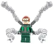 LEGO Minifigure: Dr. Octopus, Marvel, (sh727), Daily Bugle 76178, NEW