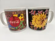 2 Vintage 1995 Coca Cola Collectible Mugs.
