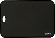 Shimomura Industry VB-616 Anti-Bacterial Cutting Board, Made in Japan, Verdun Black Soft Sheet Cutting Board, Mini, Black, Lightweight, Made in Niigata, Tsubamesanjo