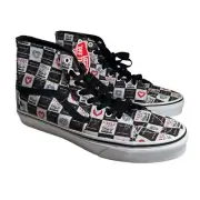 NWT Vans Sk8 Hi Tapered Sneaker Love Letters Black M10.5 W12.0 New VN0A4U16B0A