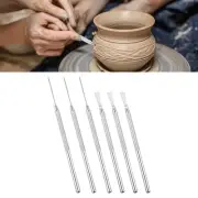 6Pcs Clay Pin Tools Pottery Sculpting Tools for Ceramics Claywork DIY Crafts