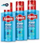 Alpecin Hybrid Shampoo 3X 250Ml | Natural Hair Growth Shampoo for Sensitive and