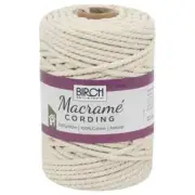 Birch Cotton Macrame Cording 500gm, 80m