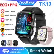 Tradinno Smart Watch Bluetooth Blood Oxygen Heart Rate Monitor Fitness Tracker