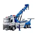 1/24 Crane Truck Toy Engineering Car for Kids Boys Girls Tow Truck Model