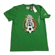 Adidas Climalite Federacion Mexicana De Futbol Asoc., A.C. Men’s T-Shirt New