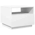 Coffee Table with LED Lights Side Sofa Telephone Table Living Room vidaXL