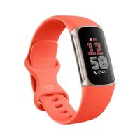 在飛比找蝦皮商城優惠-【Fitbit】Charge 6 健康智慧手環 珊瑚紅
