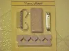 Donna Michelle My First Pedicure Set Purple Pumice Clippers Brush Toe Guards