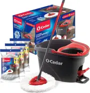 Easywring Microfiber Spin Mop, Bucket Floor Cleaning System
