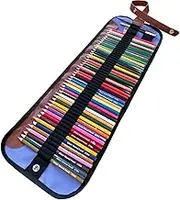 50 Colored Pencils Set, Color Pencils Set with Roll Up Canvas Case, Art Supply Ideal for Adults, Artists, Sketchers & Children