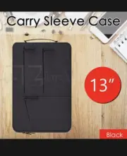 For MacBook Air 13" New BLACK Macbook Case Pro Laptop Sleeve Travel Bag Carry