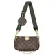 【Louis Vuitton 路易威登】M44813 限量MULTI POCHETTE ACCESSOIRES系列五合一肩背斜背包(綠色)