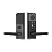 OSPON TUYA Touchscreen Entry Door Lock with Handle - OS595TYFV - Black