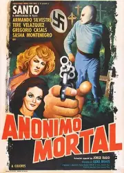 Anonymous Death Message (Santo en Anónimo mortal) Movie POSTER (1975)