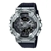 在飛比找蝦皮商城優惠-CASIO G-SHOCK 全金屬外殼 高質感雙顯電子腕錶G