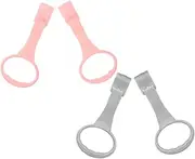 Anneome Walking Assistant 4pcs Safety Pull up Rings Exercise Gym Toy Portable Arm Strength Training Toy