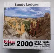 Sandy Ledges 2000 Piece Jigsaw Puzzle: Brand New-Sealed Box!