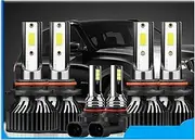 Car Headlight Brackets Headlight Bulbs High Low Beam Car Headlamps 12V 6000K Fit For BMW Z3 1996 1997 1998 1999 2000 2001 2002 Headlight Bracket(High Low Fog (6PCS))