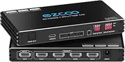 4K 120Hz HDMI 2.1 Splitter 1X4 Audio Extractor VRR ALLM HDCP2.3 HDR10+ SPDIF OpticalAudio EDID Scaler 4K 1080P HDMI Splitter 8K 1 IN 4 OUT Dual Monitors for PS5 Xbox NVIDIA AMD